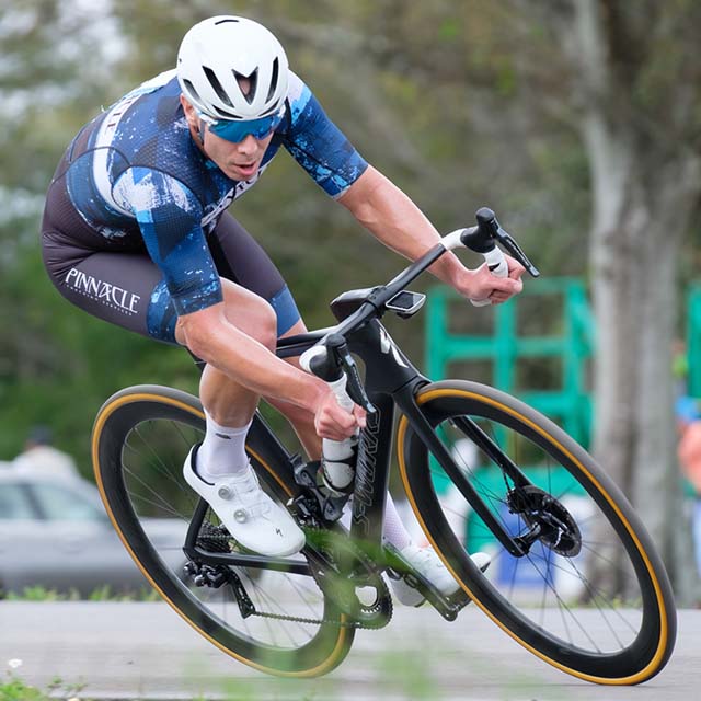 Patrick Sansbury in motion ...